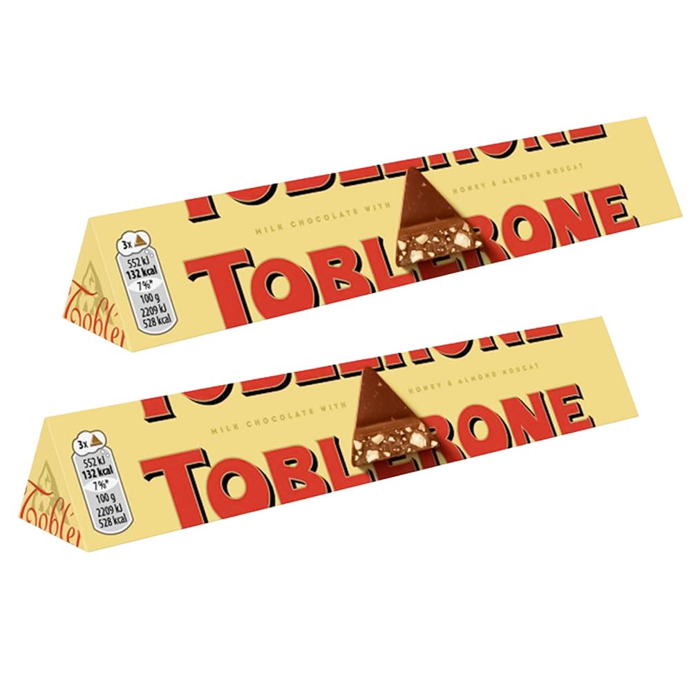 Amazon | トブラローネ ミルク 100g 2本セット スイスチョコレート